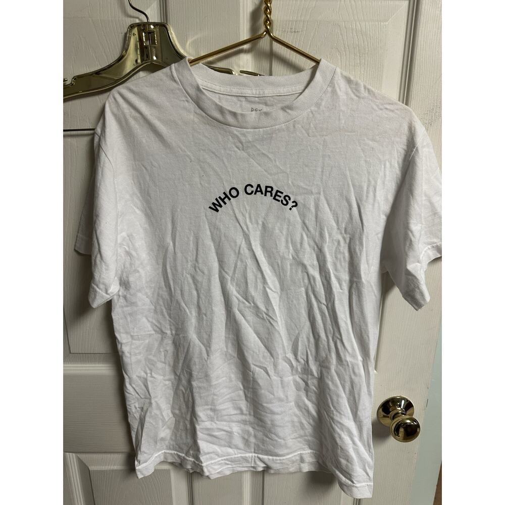 Rex Orange County Who Cares Tour Shirt Size Medium Merch 2022 40w White